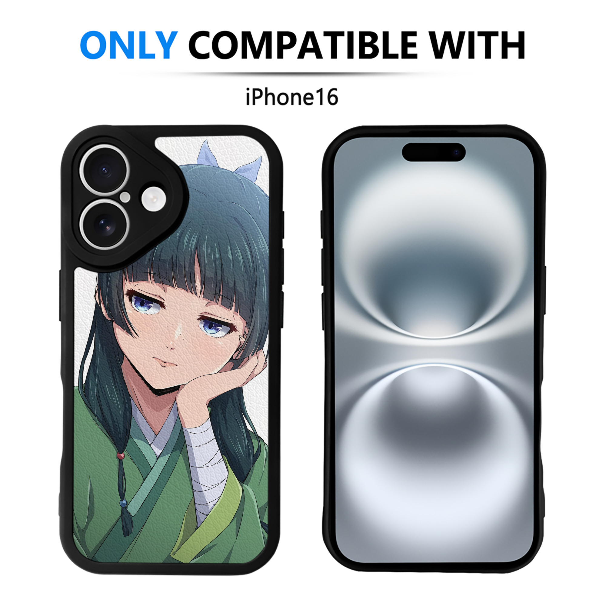 薬屋のひとりごと The Apothecary Diaries 【iPhone 16シリーズ対応】シリコンスマホケース（レザー調） 材質：シリコン